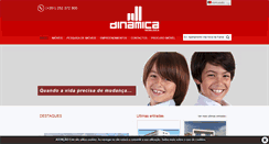 Desktop Screenshot of dinamica-imobiliaria.com